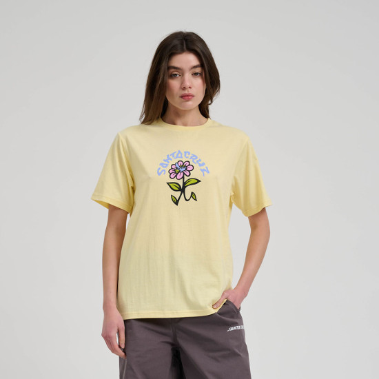 Santa Cruz Γυναικεία κοντομάνικη μπλούζα Delfino Flower Front T-Shirt